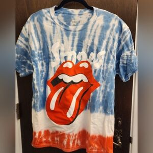 Stones 2019 Tour Tie-Dye T-Shirt L